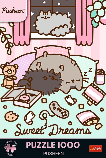 Puzzle Pusheen Premium Plus 1000 darabos