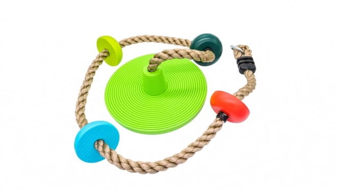 Climbing Rope with Plastic Rungs