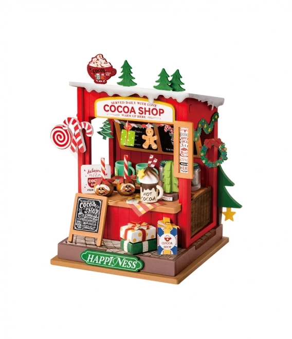 Christmas Cocoa Stand Miniature House