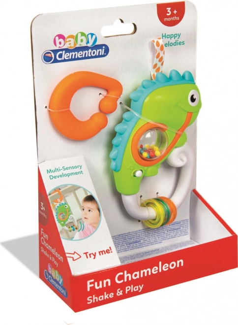 Interactive Rattle Cheery Chameleon