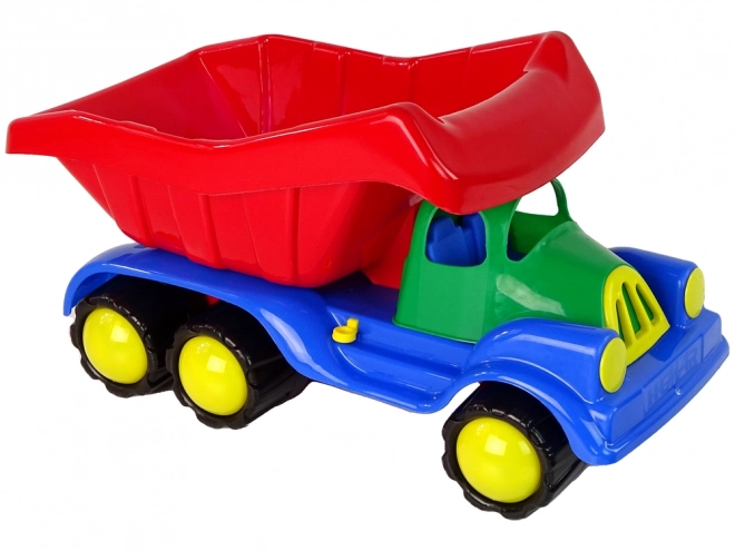 Colorful Dump Truck Toy with Trailer