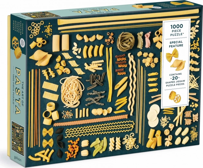 Galison pasta art puzzle 1000 pieces