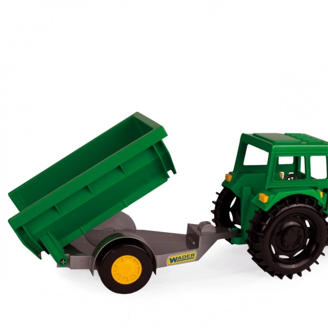 Farmer Tractor with Trailer in Box