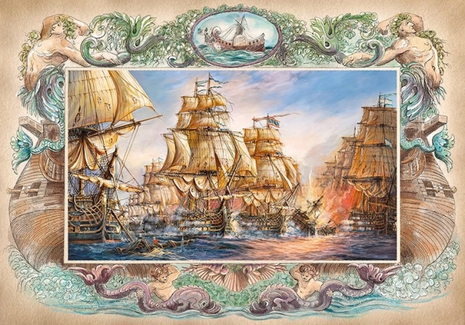 Cherry Pazzi Puzzle Naval Battle 2000 Pieces