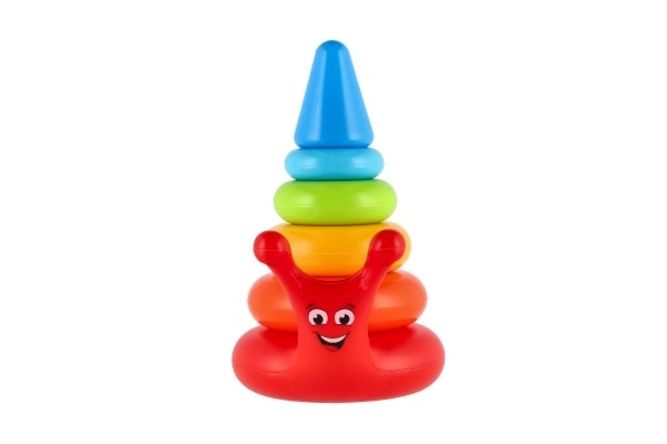 Colorful Stacking Pyramid Toy for Toddlers