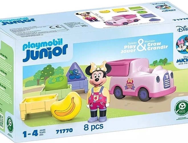 Ensemble de figurines JUNIOR & Disney Mickey Mouse et trieur de fruits