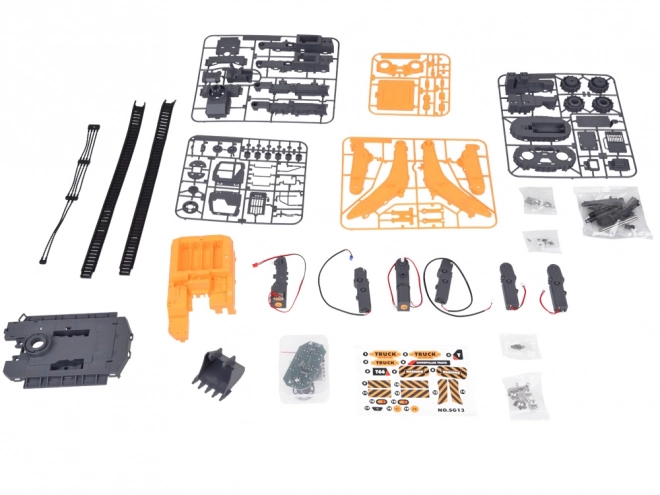 Remote Control Excavator Building Set - 133 Pieces