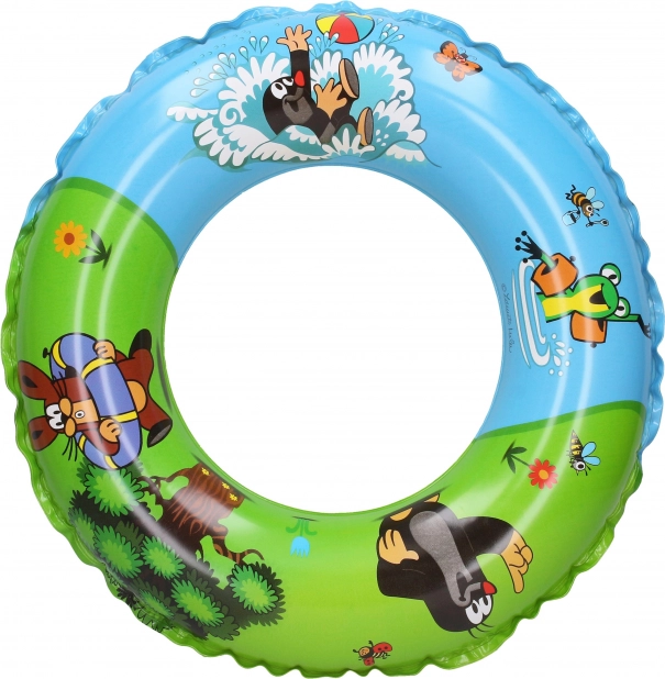 Oppustelig ring med motiv af Muldvarpen