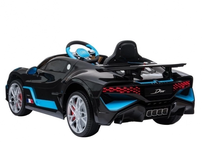 Black Electric Bugatti Divo for Kids