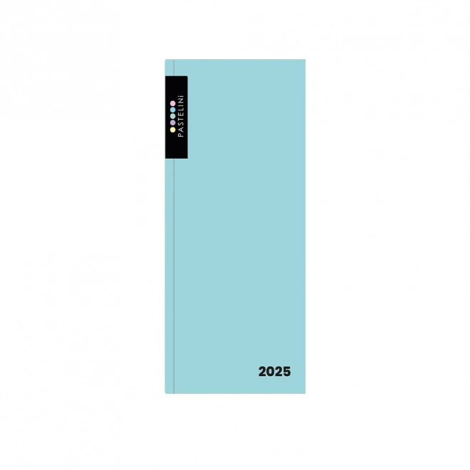 Weekly planner 2025 pastelini blue