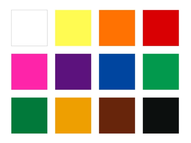 Wide Range of Colors