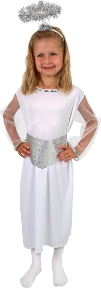 Children's Costume Angel with Halo and Belt