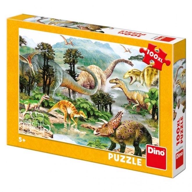 Dinosaur World Puzzle 100 Pieces