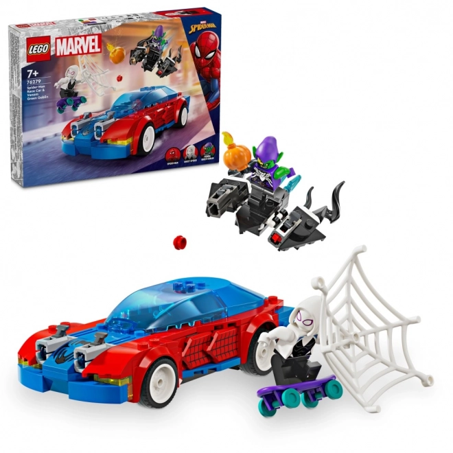 Spider-Man and Green Goblin Race Car - LEGO Super Heroes