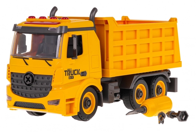 Interactive Sound Dump Truck with Accessories