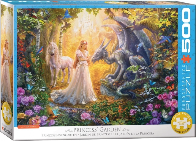 Princess Garden XL Puzzle 500 Pieces