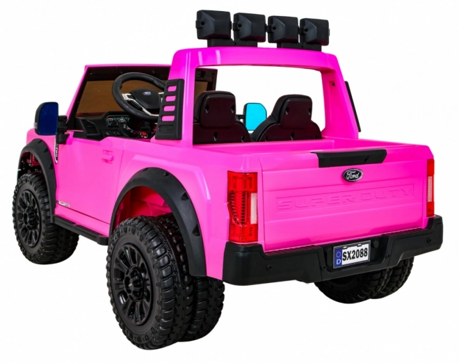 Autoturism electric Ford Super Duty – Růžové