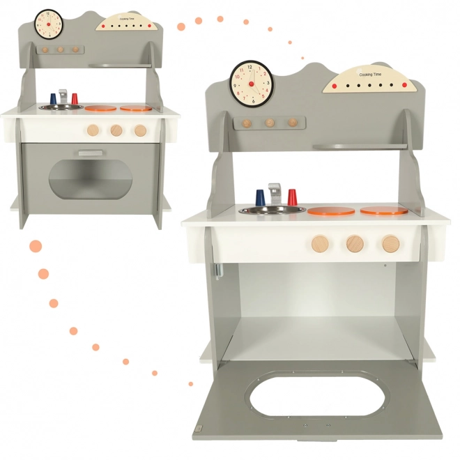 Wooden Children's Kitchen Set with Accessories