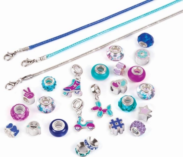 A rich selection of beads and charms