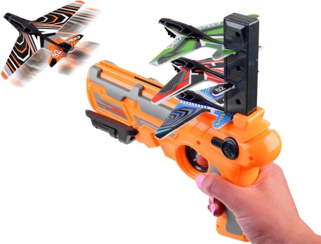 Airplane Launching Gun Set