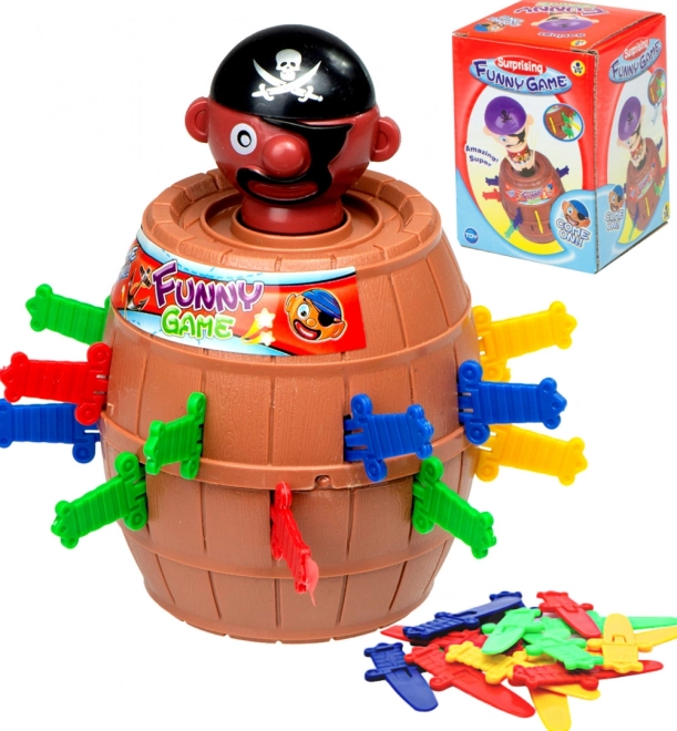 Crazy Pirate Barrel Game