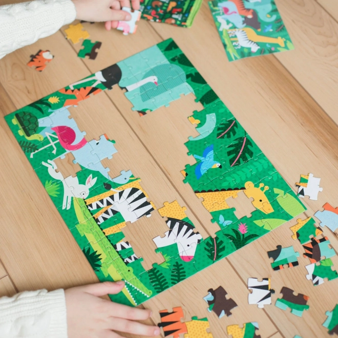 Double-Sided Jungle Puzzle