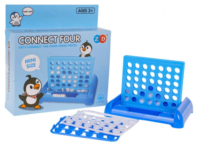 Four in a Row Game Penguin