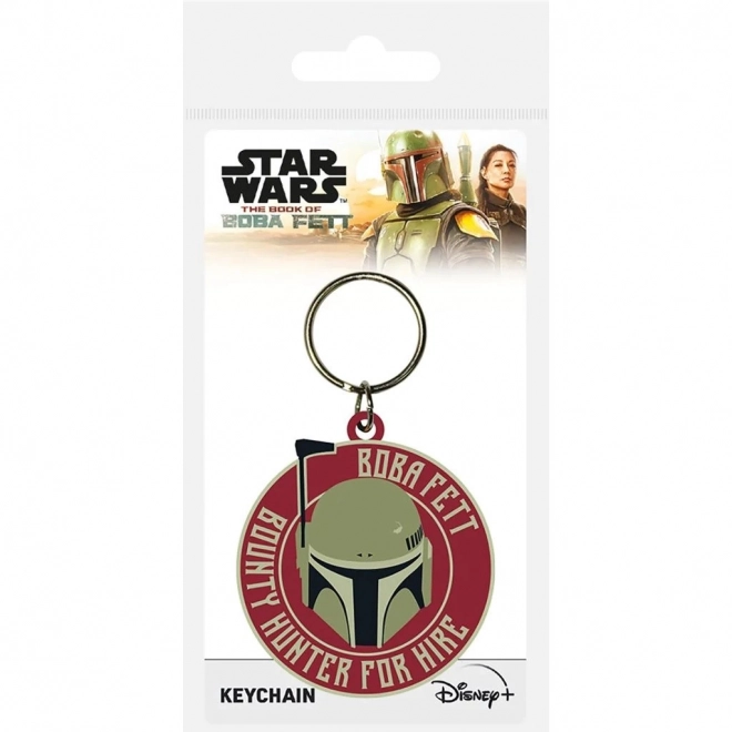 Star Wars Boba Fett Rubber Keychain