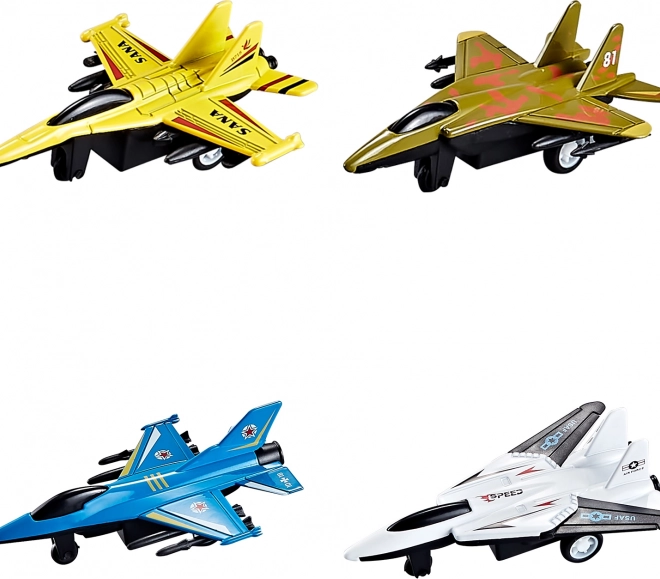 Metalni avion dužine 10 cm