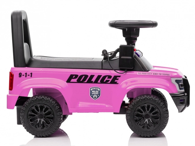 Push Ride-On with Megaphone Pink