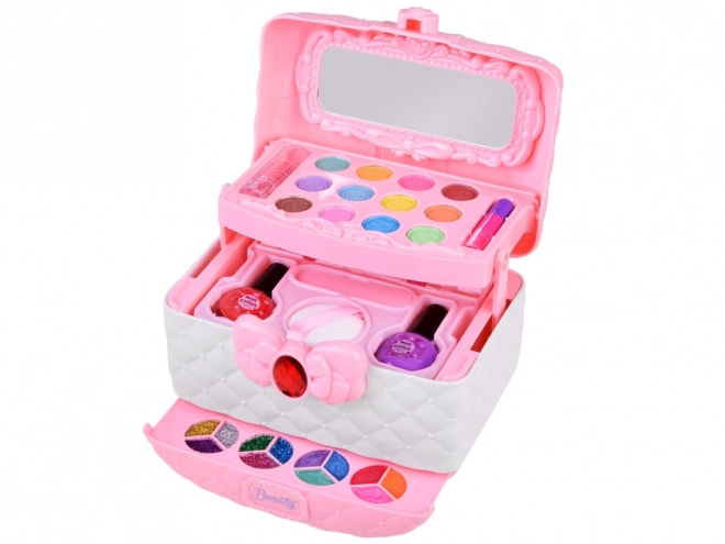 Pink Large Beauty Case Set