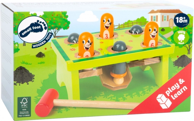 Wooden Hammer Toy Catch-A-Mole