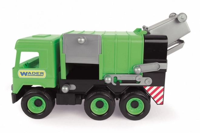 Green Garbage Truck Middle Truck