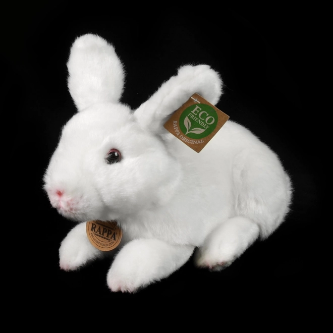 Soft Toy Rabbit White Lying 23 cm Eco-Friendly