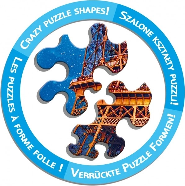 Trefl Puzzle Crazy Shapes Tropical Island