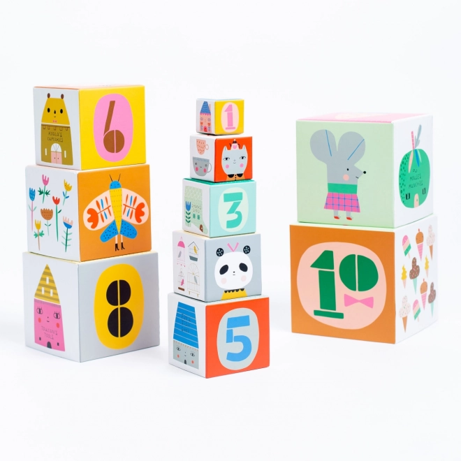 Vilac Stacking Blocks Tower by Suzy Ultman