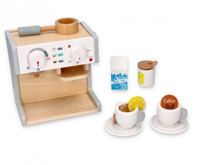 Wooden Coffee and Tea Maker Toy