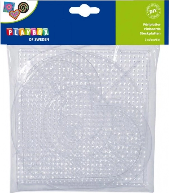 Large Shapes Pegboards for Ironing Beads