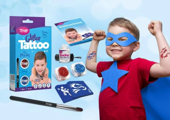 TyToo Glitter Tattoo Set for Boys