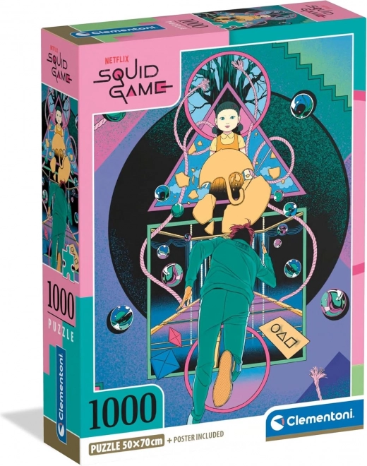 Clementoni Puzzle Squid Game 1000 Pieces