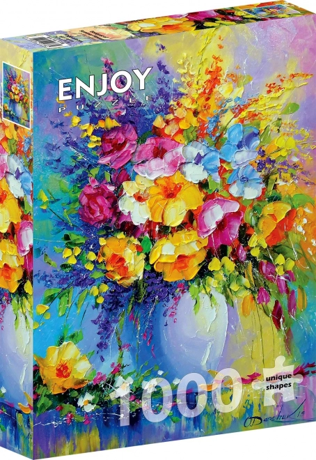 Enjoy summer bouquet 1000-piece puzzle