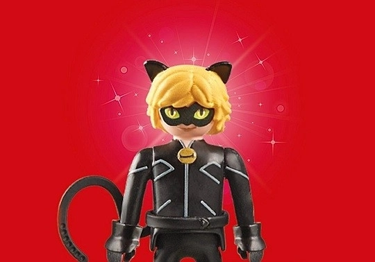 Playmobil Miraculous Adrien & Cat Noir Figures Set