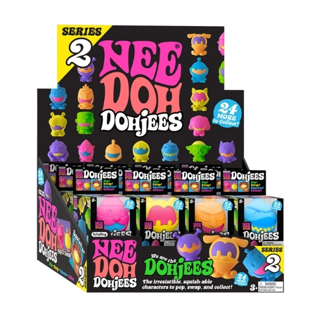 Schylling NeeDoh Monsters Dohjees Series 2