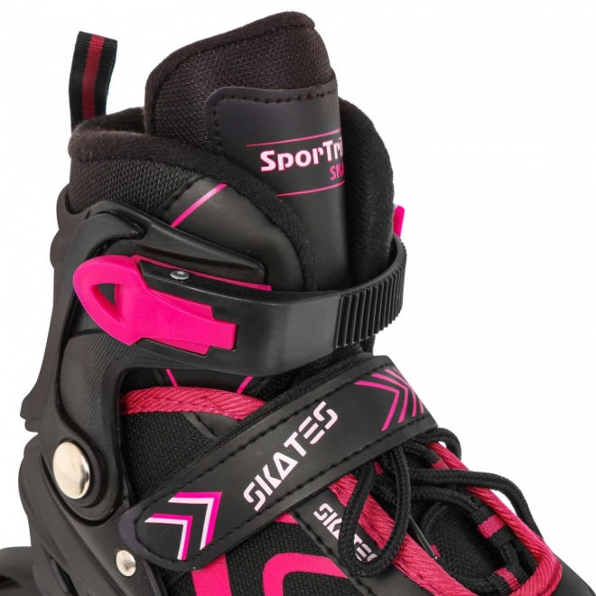 4-in-1 Kids Skates Rollers Ice Skates Pink Size 29-33