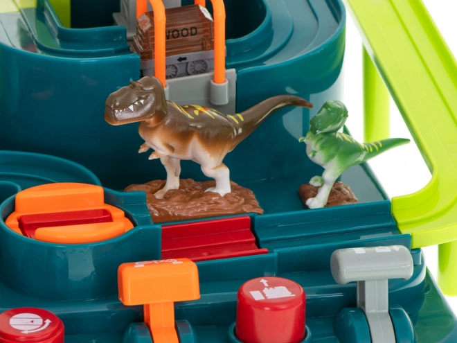 Dinosaur Cave Interactive Obstacle Track Toy