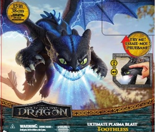 How to Train Your Dragon Toothless with Sound and Light Effects