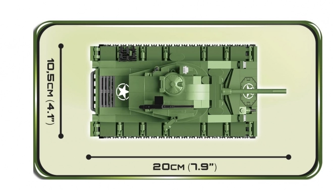 World War II M24 Chaffee Tank Building Set