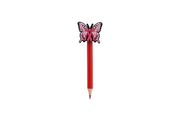 Colorful Pencils with Butterfly Decorations