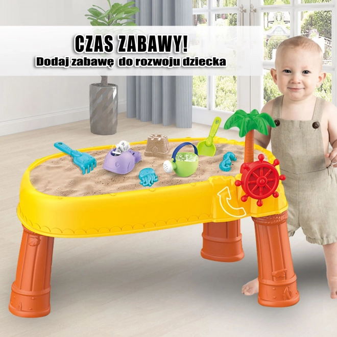 Pirate Ship Water and Sand Table by Woopie