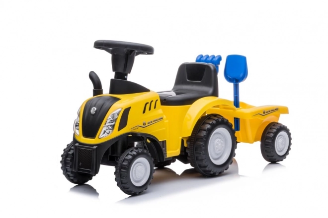 Ride-On Tractor New Holland Yellow